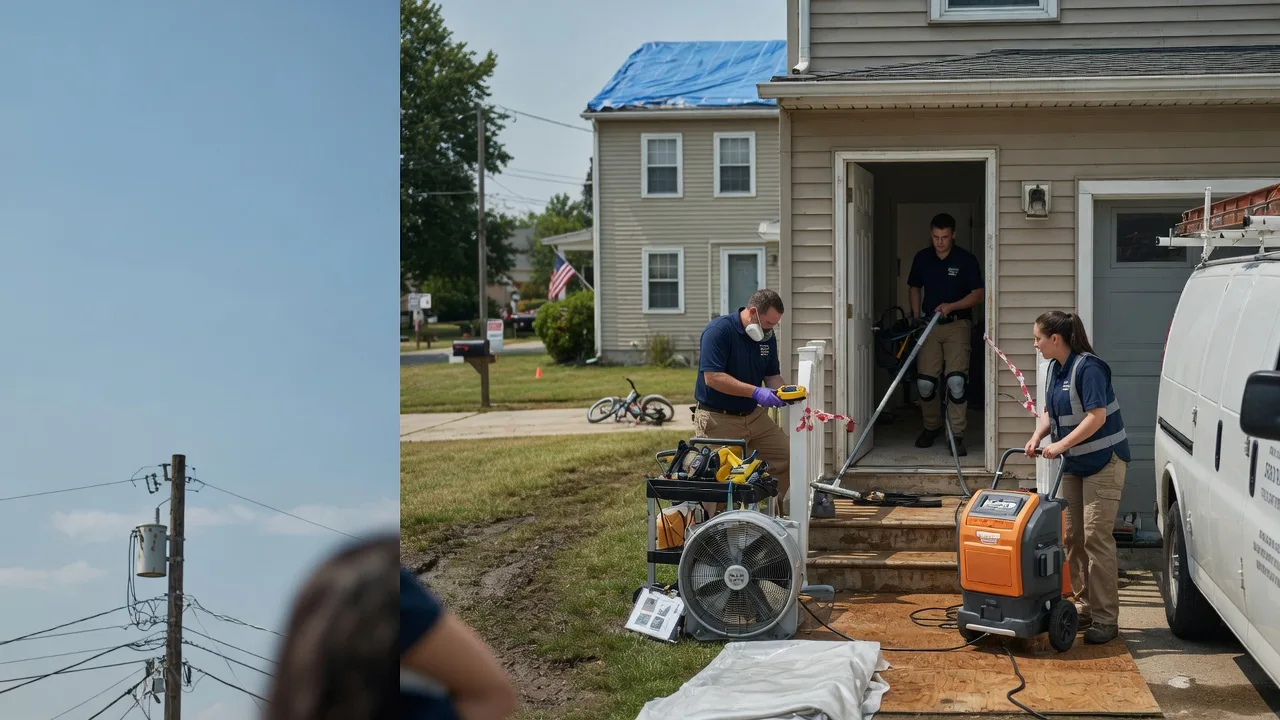 Water Damage Repair in Samaria, MI near me